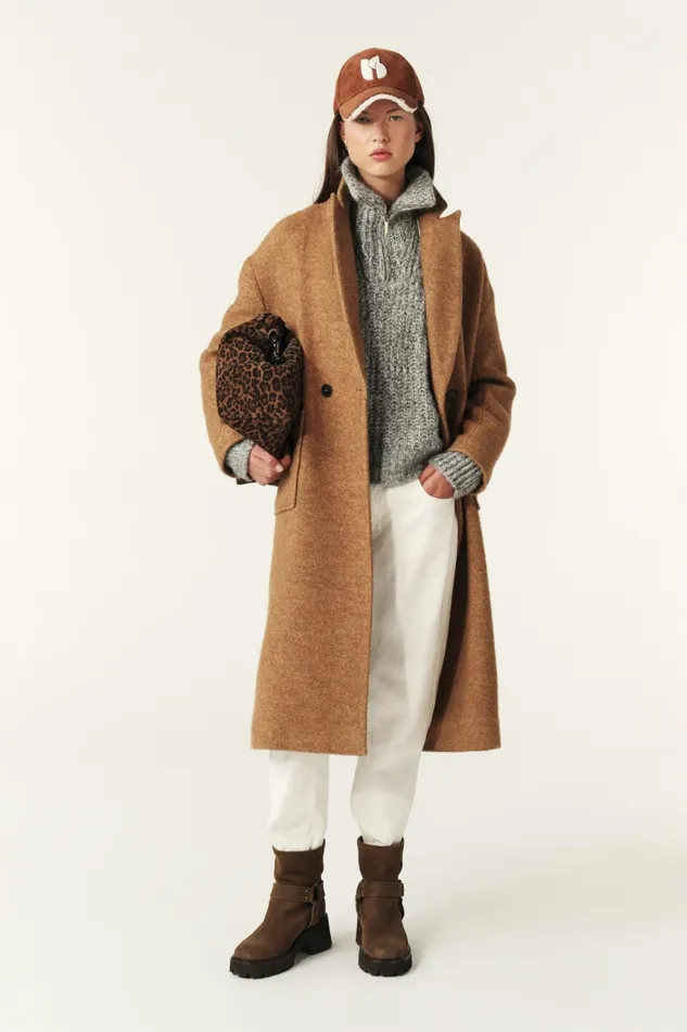 Oversized Coat Tao Pink Women Baandsh Jackets and Coats