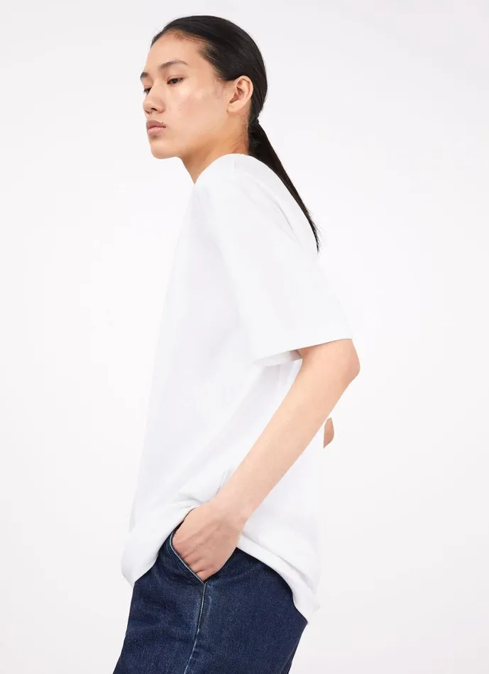Oversized Tshirt White Women SUNSPEL Tshirts and Tops