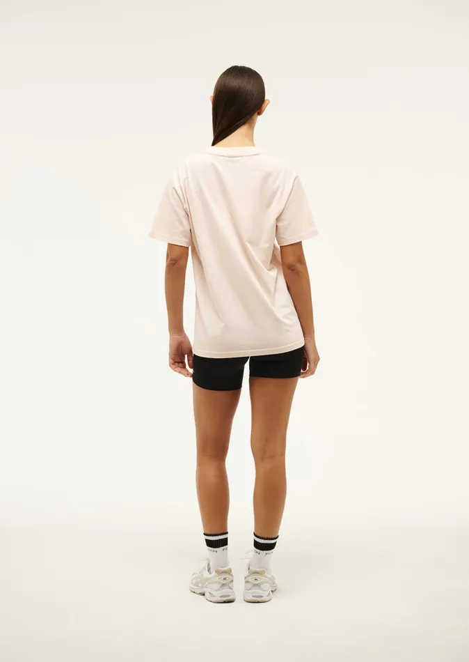 PE Nation AERO SHORT SLEEVE TEE IN BLUSH Women Tees