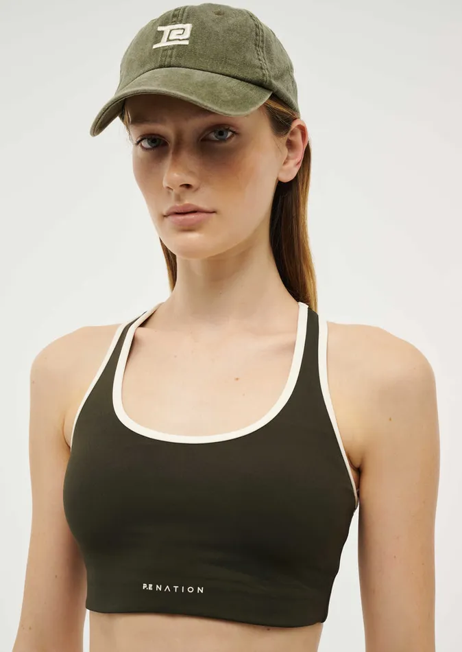 PE Nation Hats Women THROWBACK CAP IN FOREST NIGHT