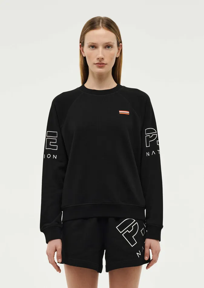 PE Nation MONEYBALL SHORT IN BLACK Women Baseline
