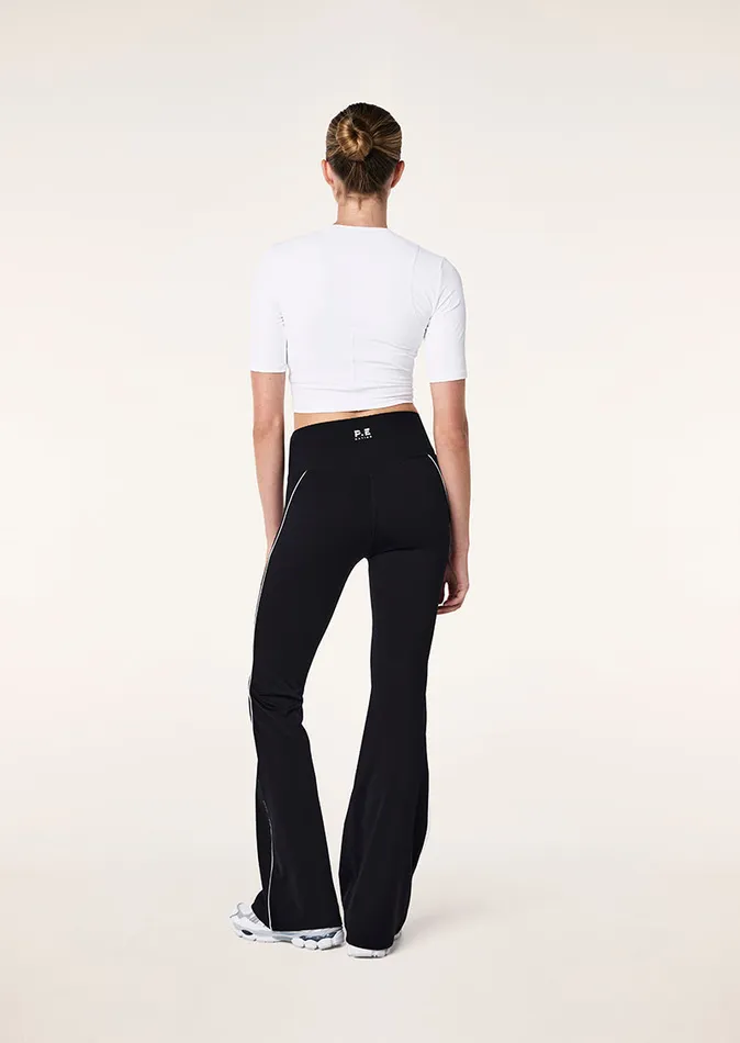 PE Nation PREVIEW PIPING LEGGING IN BLACK Women StudioSoft