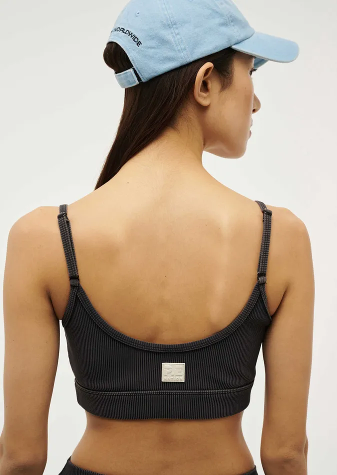 PE Nation SportsBras Women ACTUALISE SPORTS BRA IN WASHED BLACK