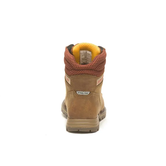 Paisley 6034 Steel Toe Work Boot Pyramid Women Cat Footwear Boots