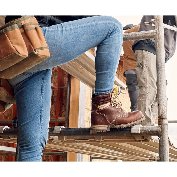 Paisley 6034 Steel Toe Work Boot Pyramid Women Cat Footwear Boots