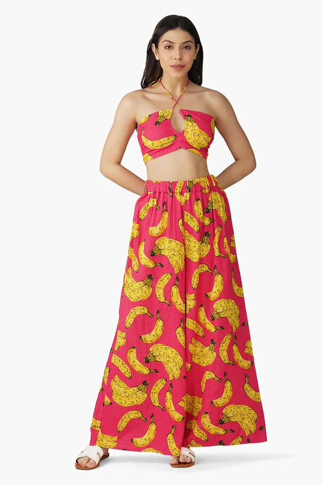 Pants Just Bananas Pink Pant 8211 America and Beyond Women