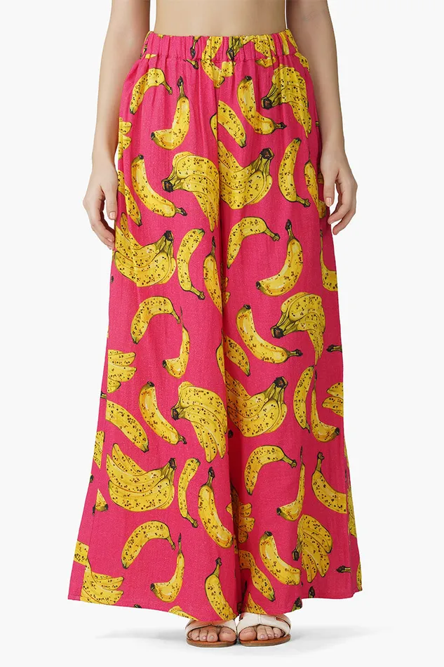 Pants Just Bananas Pink Pant 8211 America and Beyond Women