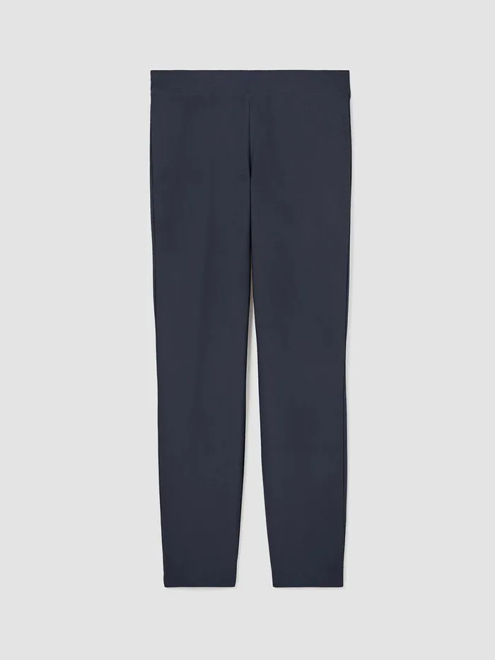 Pants Shorts and Jumpsuits Women Eileen Fisher Washable Stretch Crepe Pant Ocean
