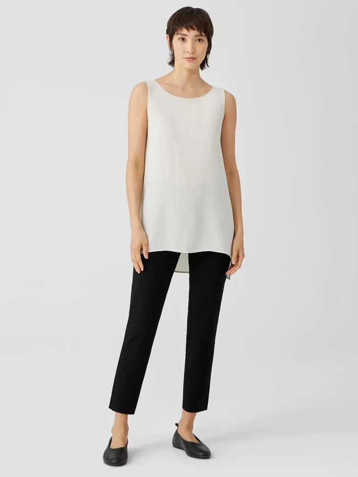 Pants Shorts and Jumpsuits Women Eileen Fisher Washable Stretch Crepe Slim Ankle Pant Black Pants Shorts and Jumpsuits Women Eileen Fisher Washable Stretch Crepe Slim Ankle Pant Black