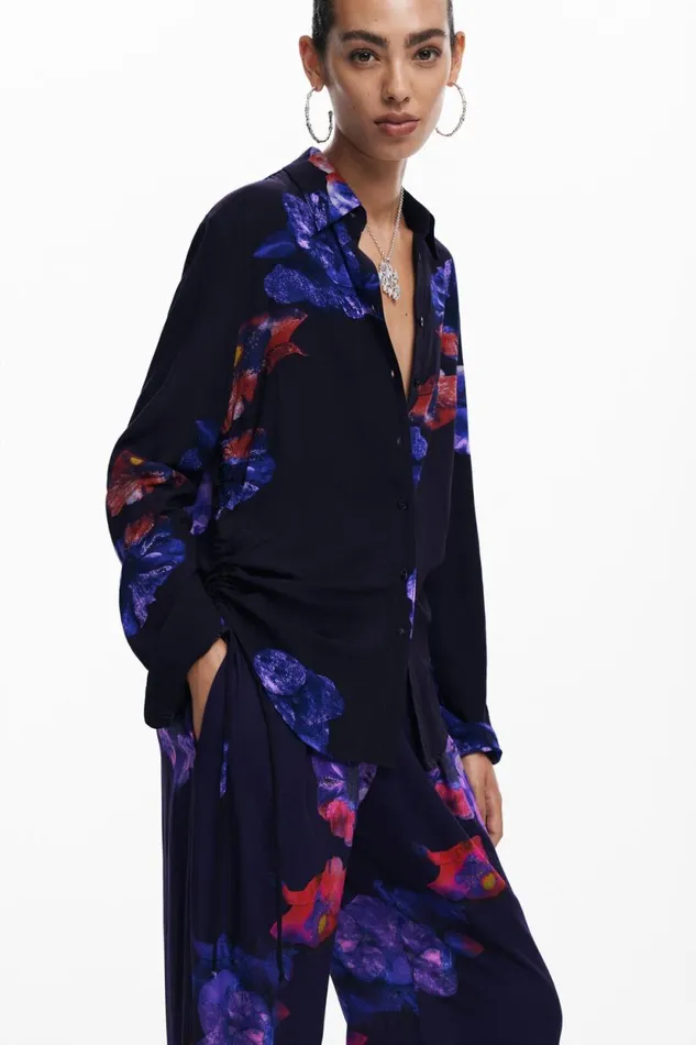Pants Women Desigual Trousers Black