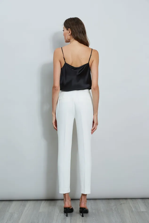 Pants Women Elie Tahari Stitch Slim Pant Sky White