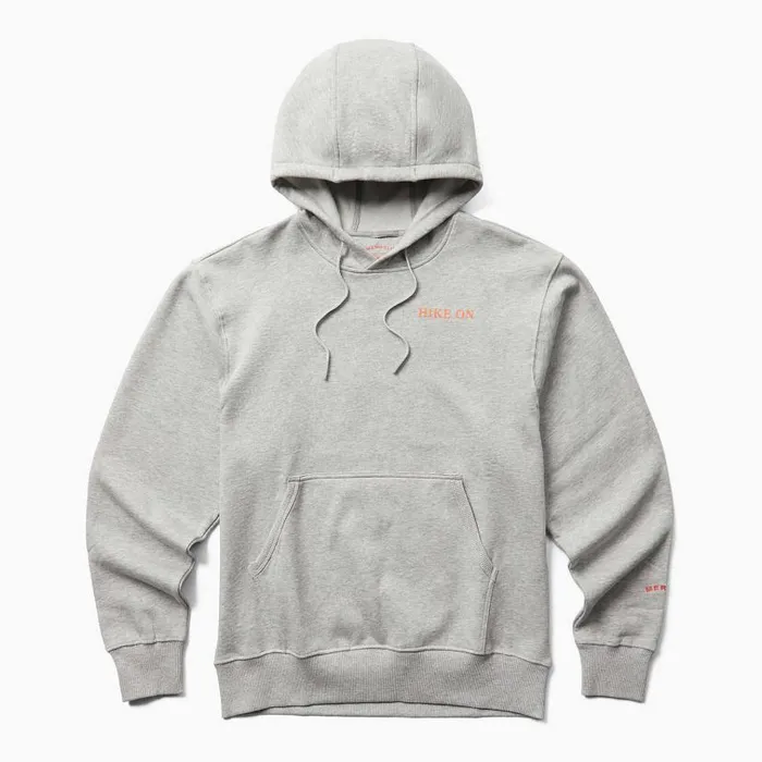 Pathway Mountain Hoody Grey Heather Men Merrell Tops