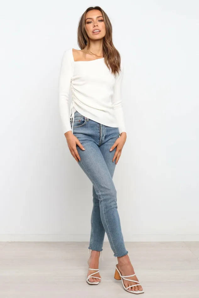 Petal and Pup Amber Top Ivory Women Tops