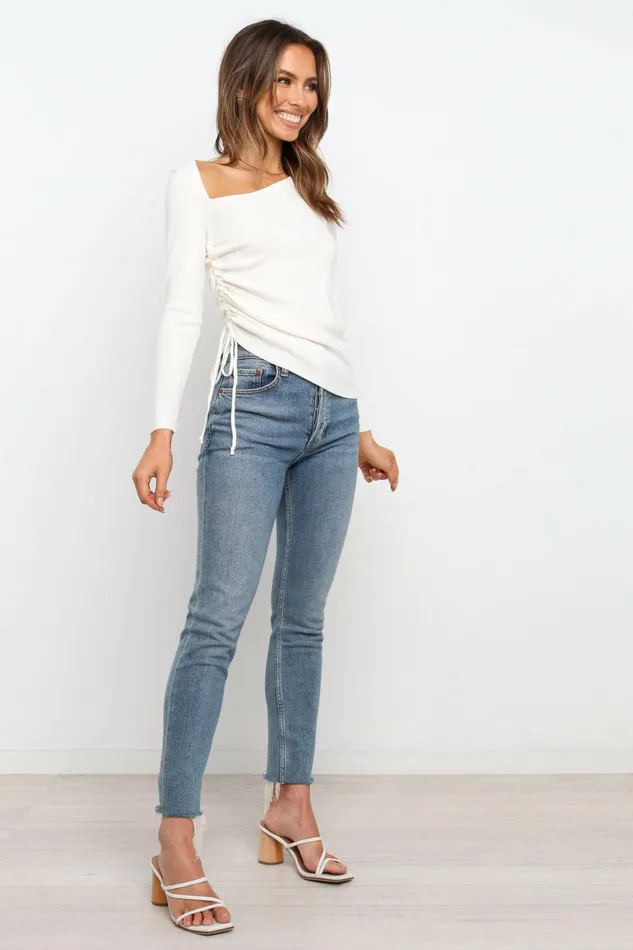Petal and Pup Amber Top Ivory Women Tops