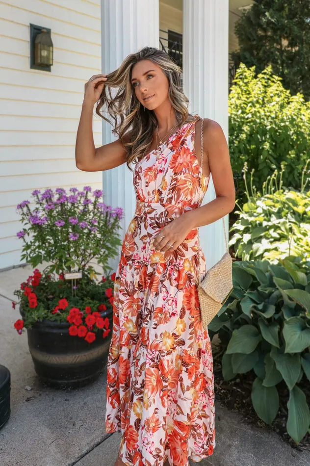 Petal and Pup Event Dresses Women Marietta Dress Orange