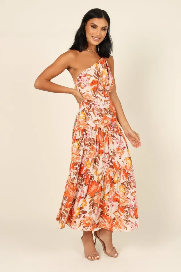 Petal and Pup Event Dresses Women Marietta Dress Orange