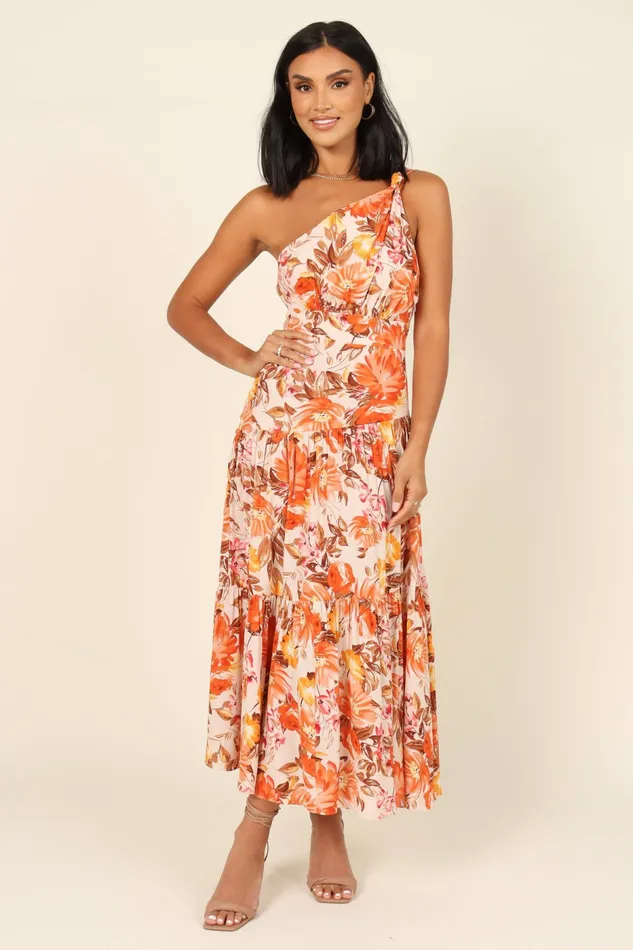 Petal and Pup Event Dresses Women Marietta Dress Orange