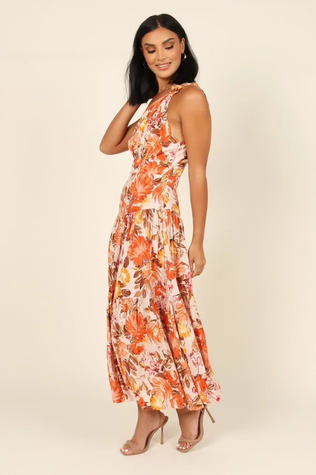 Petal and Pup Event Dresses Women Marietta Dress Orange