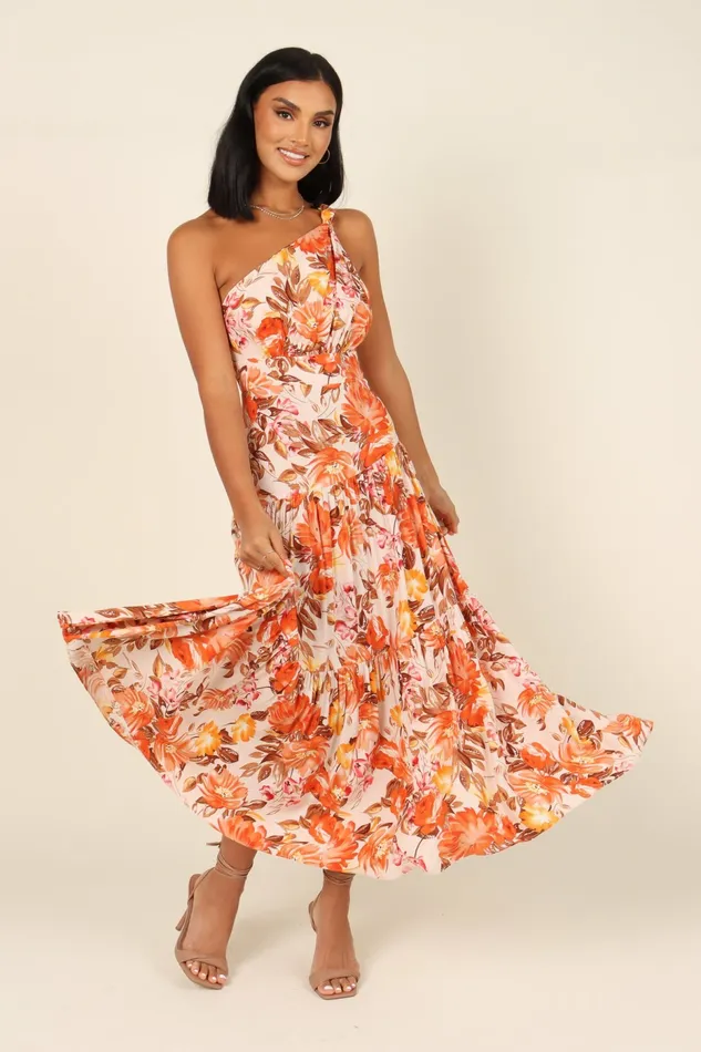 Petal and Pup Event Dresses Women Marietta Dress Orange