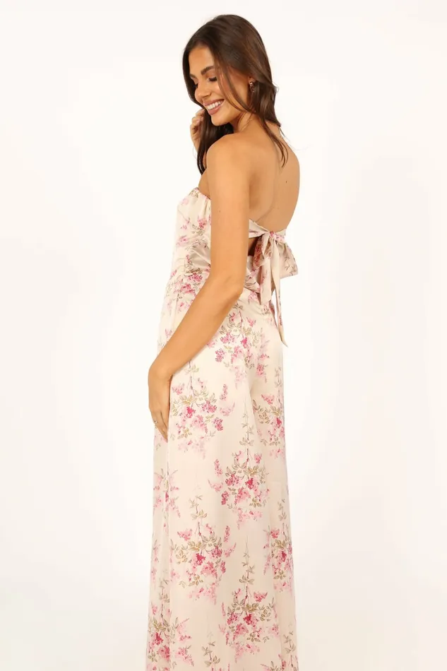 Petal and Pup Jumpsuits and Rompers Women Giselle Strapless Jumpsuit Off White