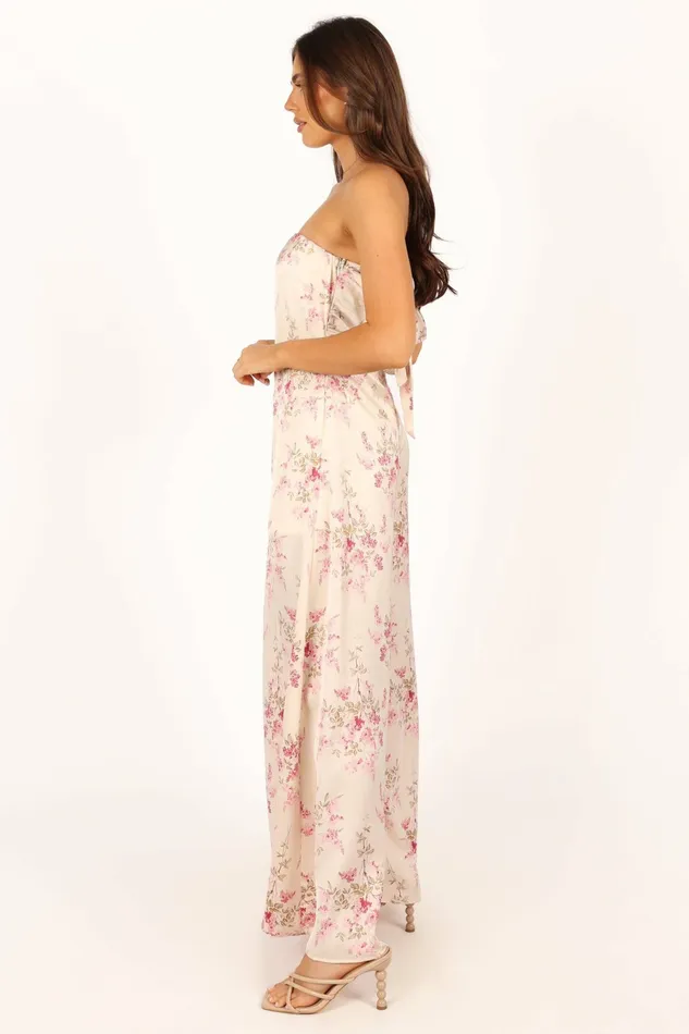 Petal and Pup Jumpsuits and Rompers Women Giselle Strapless Jumpsuit Off White
