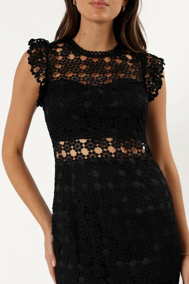 Petal and Pup Malia Dress Black Women Event Dresses