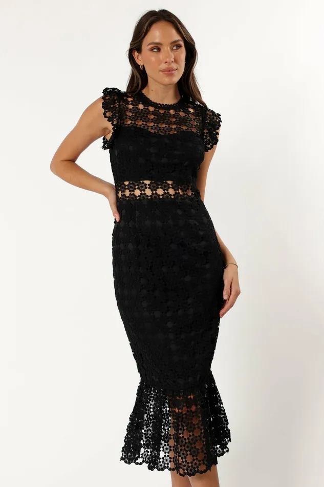 Petal and Pup Malia Dress Black Women Event Dresses