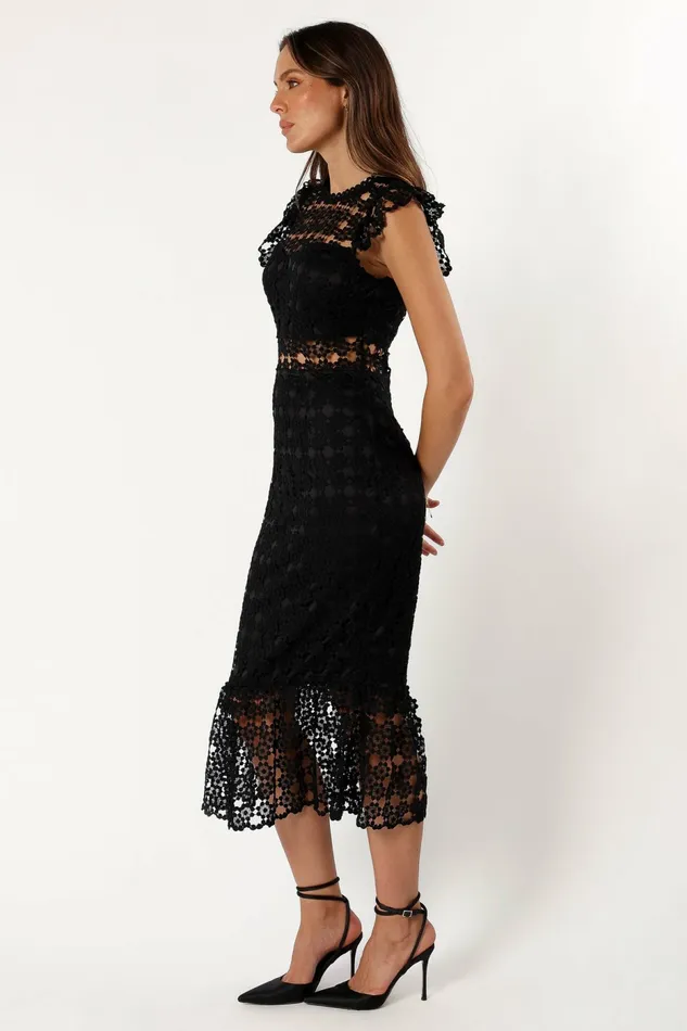 Petal and Pup Malia Dress Black Women Event Dresses
