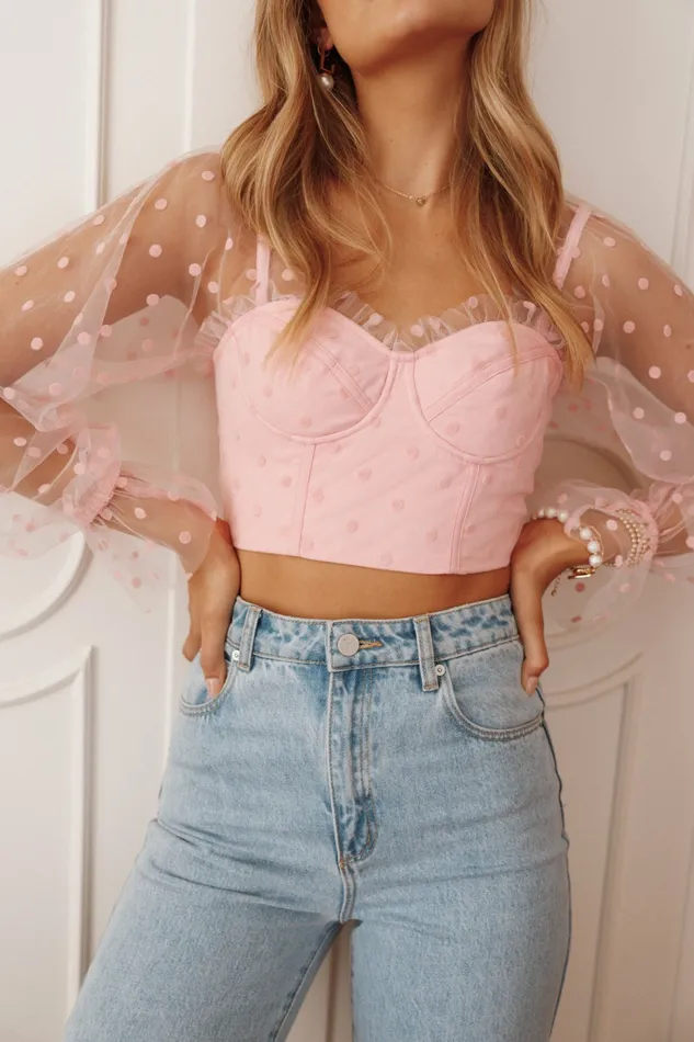 Petal and Pup Tops Women Varinka Top Pink