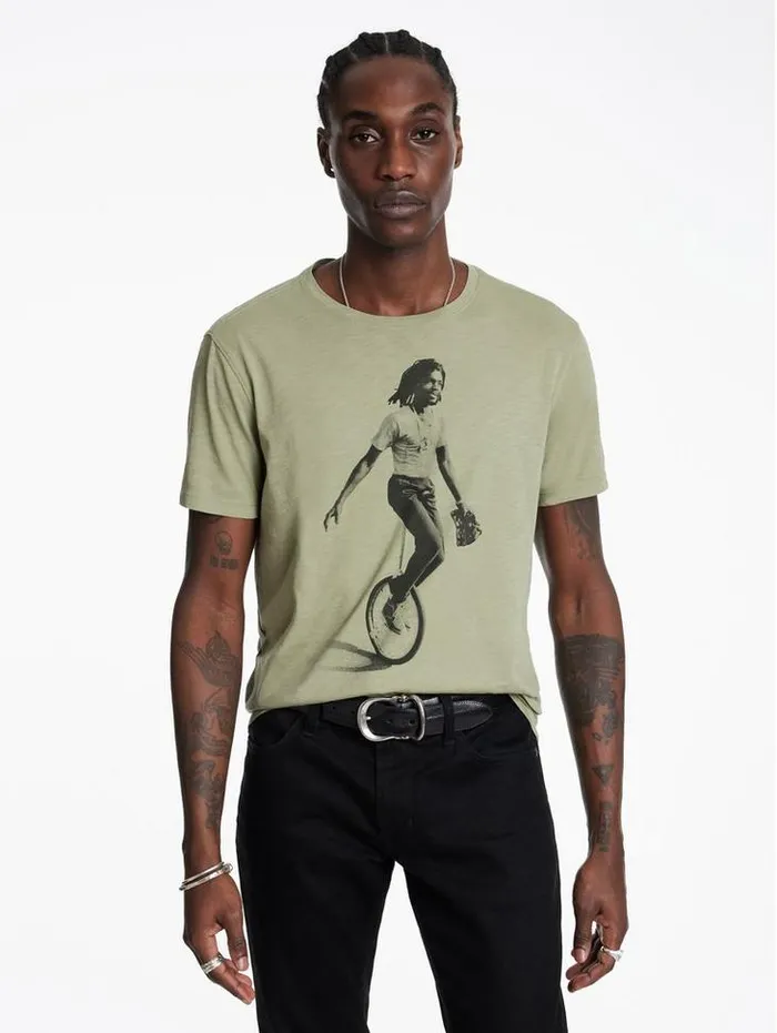 PETER TOSH TEE Sage Brush Men John Varvatos Graphic Tees