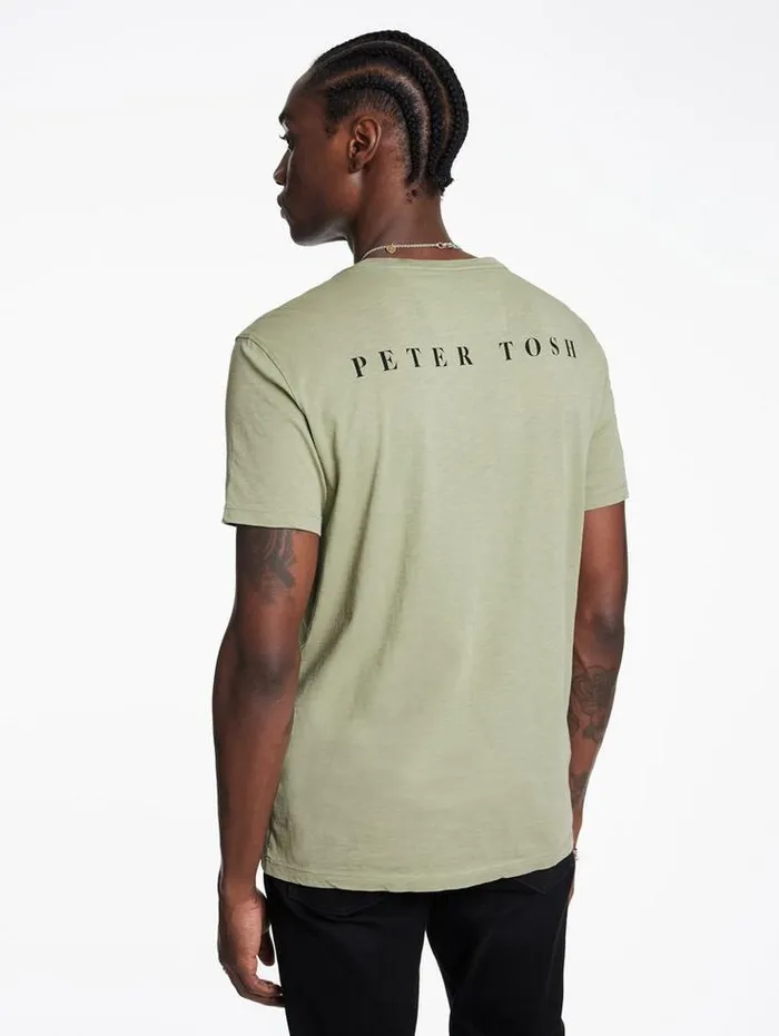 PETER TOSH TEE Sage Brush Men John Varvatos Graphic Tees
