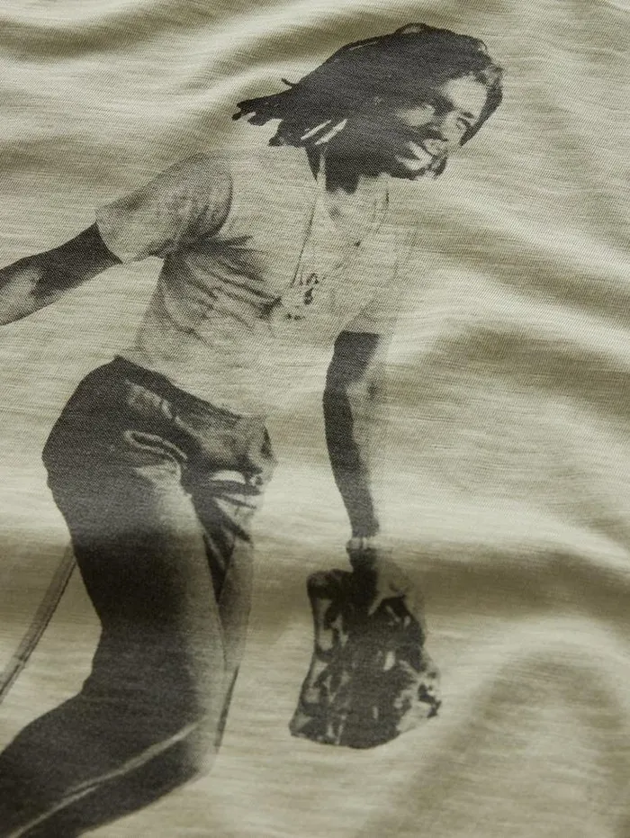 PETER TOSH TEE Sage Brush Men John Varvatos Graphic Tees