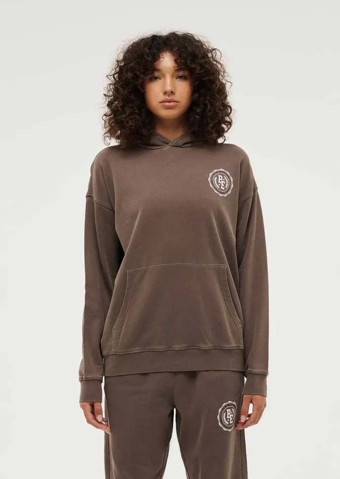 PHOENIX HOODIE IN WASHED CHESTNUT Hoodies PE Nation Women