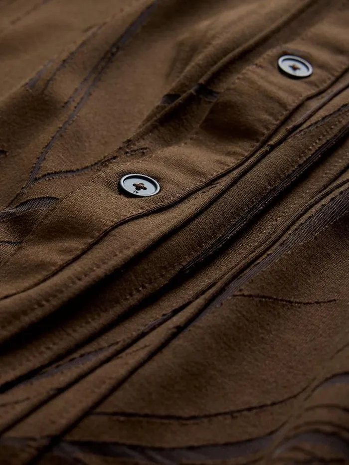 PHOENIX SHIRT Chocolate Men John Varvatos Shirts