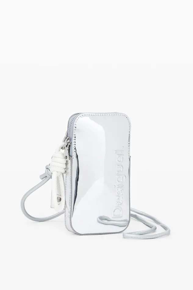 Phone Holder Bags Women Desigual Phone Holderwallet With Leather Effect Black
