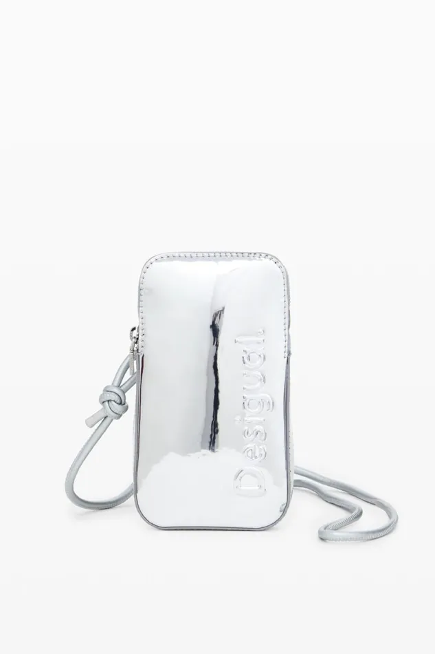 Phone Holder Bags Women Desigual Phone Holderwallet With Leather Effect Black