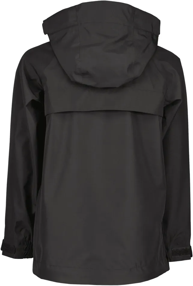 Pi Kids039 Anorak Black Kids Didriksons Waterproof Jackets