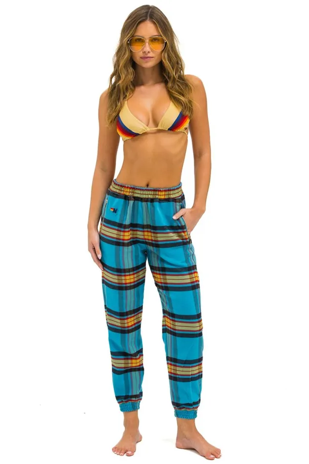 Plaid Lodge Pant 8211 Jackson Plaid Women Aviator Nation Sweatpants