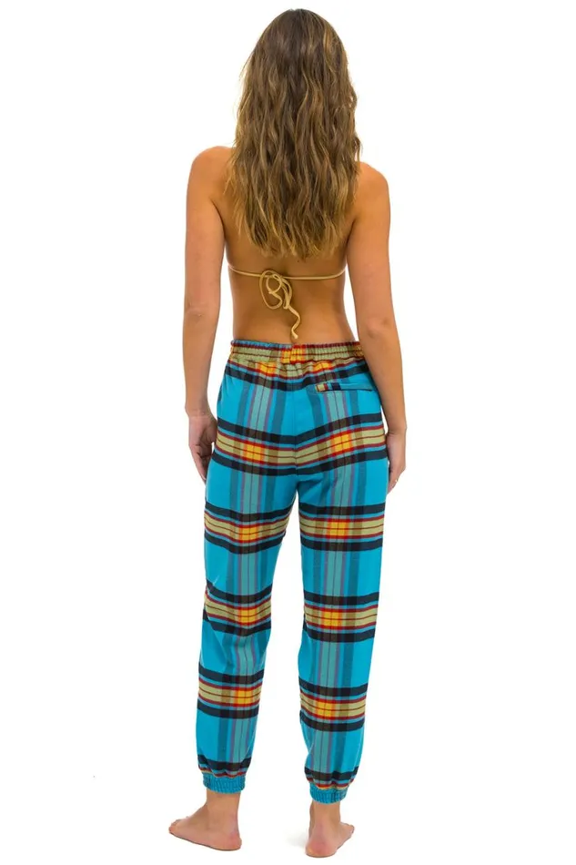 Plaid Lodge Pant 8211 Jackson Plaid Women Aviator Nation Sweatpants