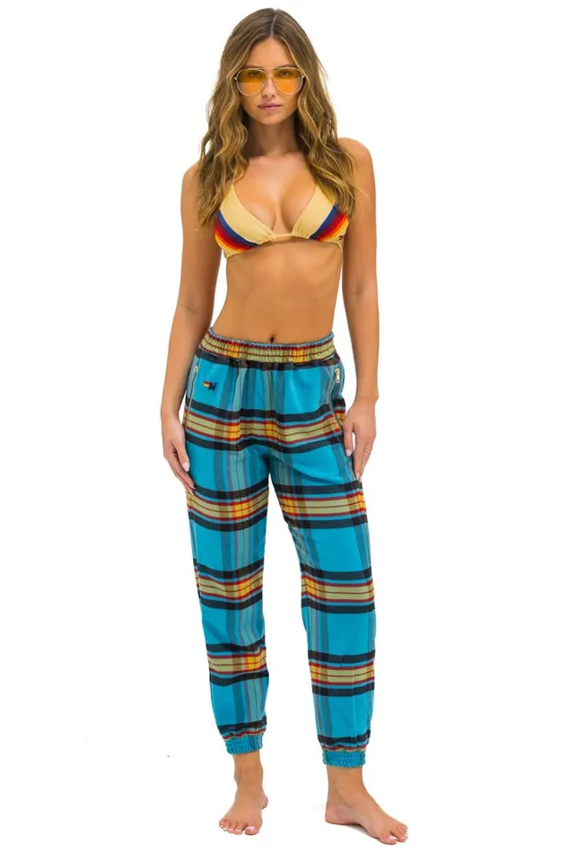Plaid Lodge Pant 8211 Jackson Plaid Women Aviator Nation Sweatpants