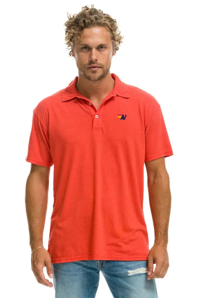 Polo 8211 Red Women Aviator Nation Tees