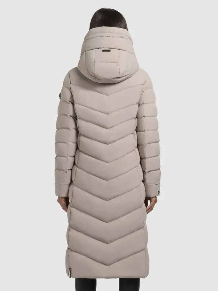 Puffer Coats KHUJO Women Mantel STOANE Hellbeige Hellbeige