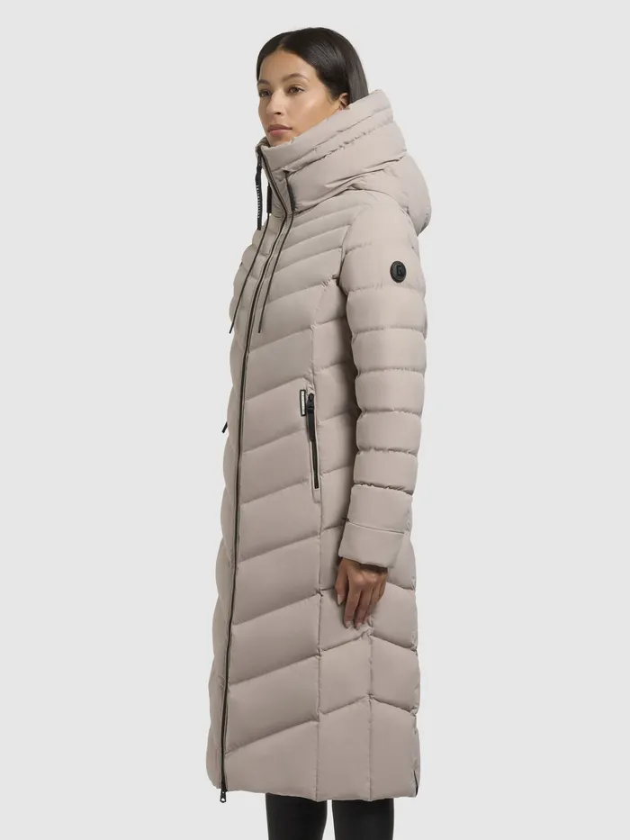 Puffer Coats KHUJO Women Mantel STOANE Hellbeige Hellbeige