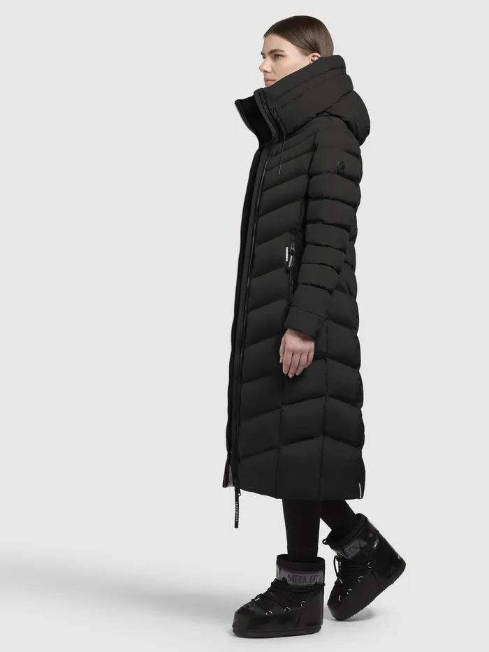 Puffer Coats Mantel STOANE Schwarz Schwarz KHUJO Women