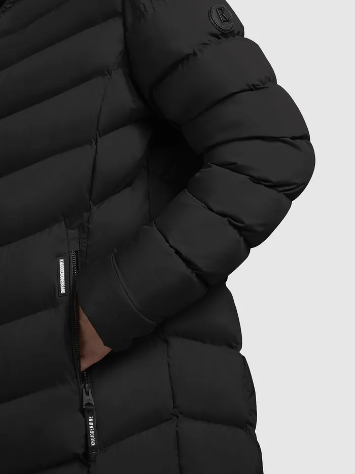 Puffer Coats Mantel STOANE Schwarz Schwarz KHUJO Women