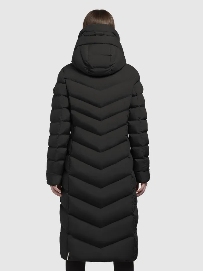 Puffer Coats Mantel STOANE Schwarz Schwarz KHUJO Women