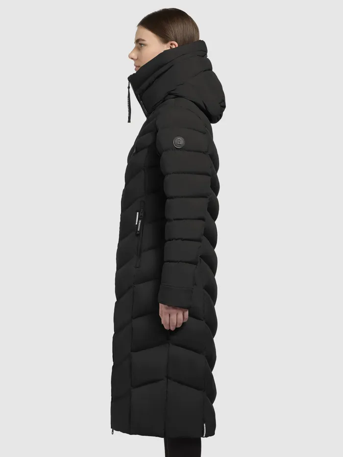 Puffer Coats Mantel STOANE Schwarz Schwarz KHUJO Women