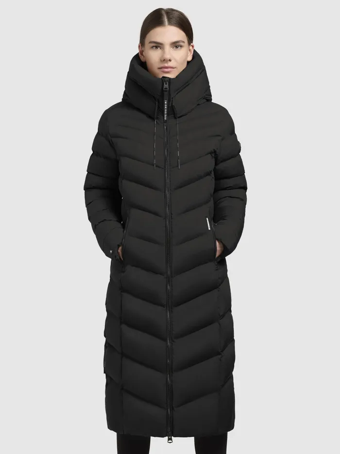 Puffer Coats Mantel STOANE Schwarz Schwarz KHUJO Women