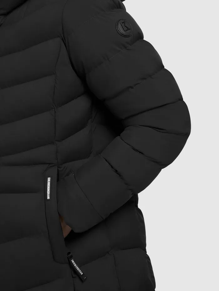 Puffer Coats Women Mantel INGRAM4 Schwarz Schwarz KHUJO