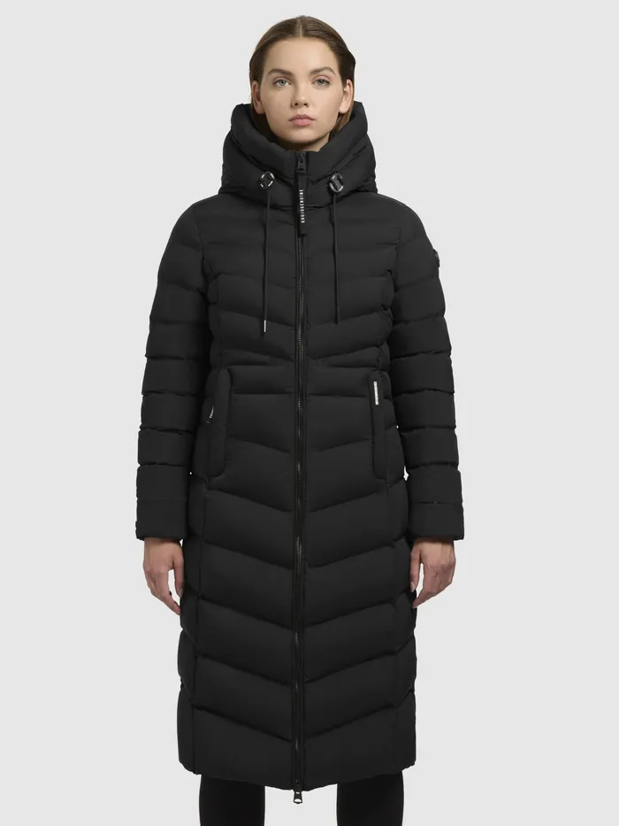 Puffer Coats Women Mantel INGRAM4 Schwarz Schwarz KHUJO